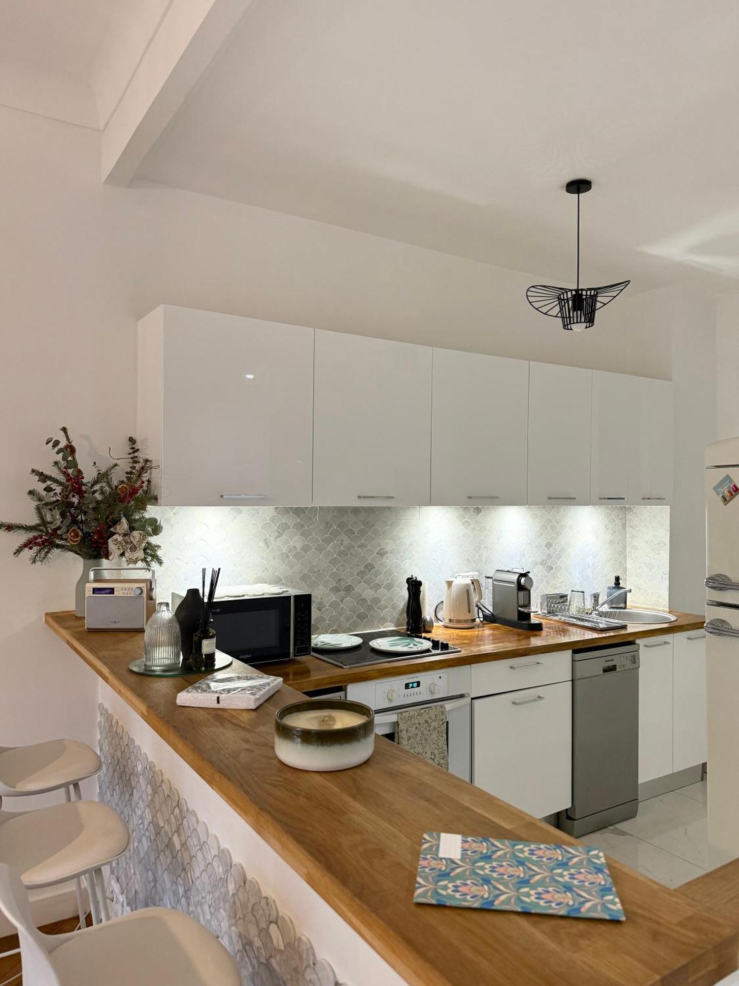 Appartement Nicois Au Coeur Du Triangle D'Or 尼斯 外观 照片